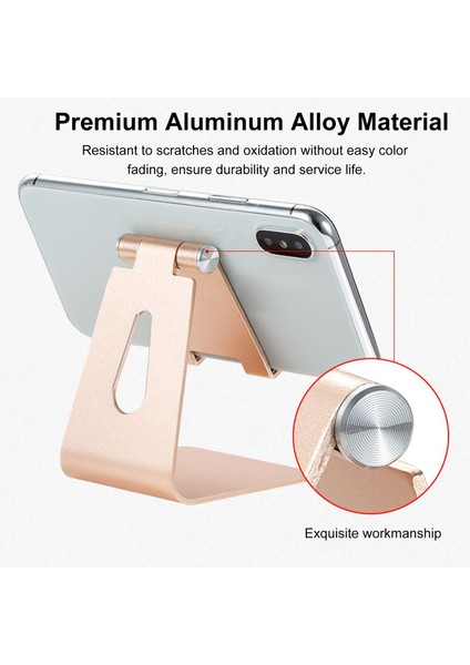 Z4A 270° Dönen Taşınabilir Ayarlanabilir Cep Telefonu Standı (Yurt Dışından)