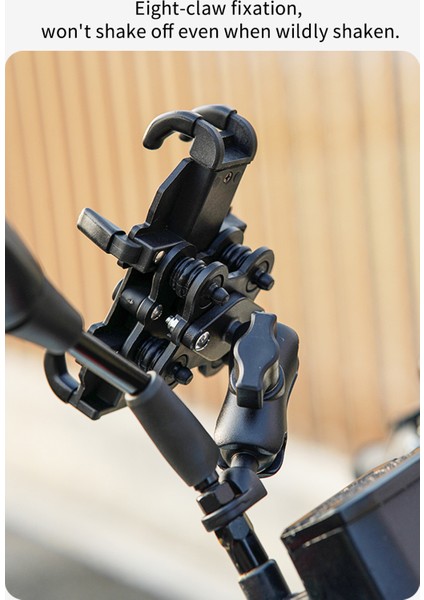 Motosiklet Telefon Tutucu 360° Dönebilen 4''-6.7'' Telefonlar Için (Yurt Dışından) modelleri