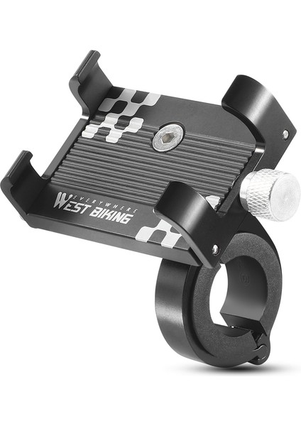 Cep Telefonu Tutucu Bisiklet Alüminyum Alaşımlı Akıllı Telefon Destekleyici (Yurt Dışından)