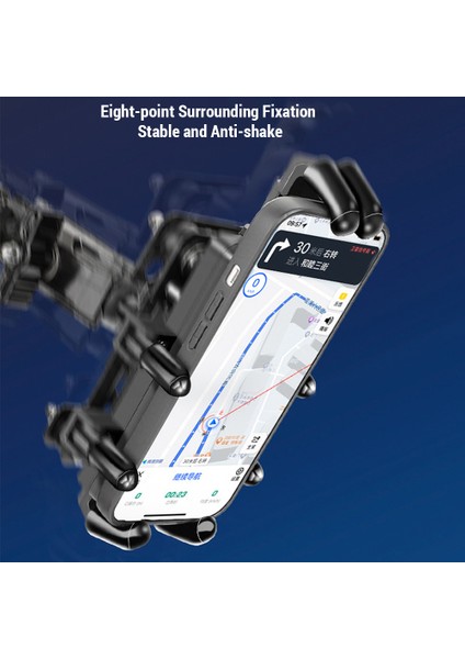 Alüminyum Çelikli Motosiklet Telefon Standı 360 Derece Dönüşlü (Yurt Dışından) fiyatları