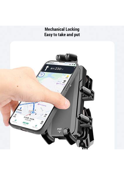 Alüminyum Çelikli Motosiklet Telefon Standı 360 Derece Dönüşlü (Yurt Dışından) fırsatları