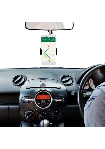 360° Geri Gözükme Aynalı 4 - 6.1 Inç Telefonlar Için Evrensel Telefon Tutucu (Yurt Dışından) fiyatları