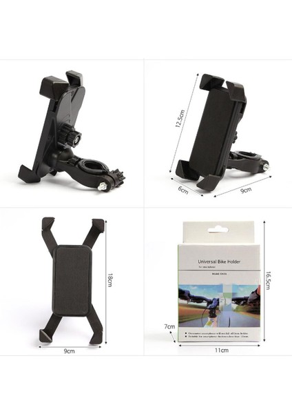 Bisiklet Telefon Tutucu 360 Derece Dönebilen Ayarlanabilir (Yurt Dışından)
