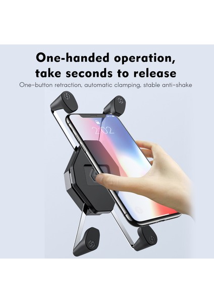 Motosiklet Telefon Tutacağı 360° Dönebilen Hızlı Çıkarma (Yurt Dışından) modelleri