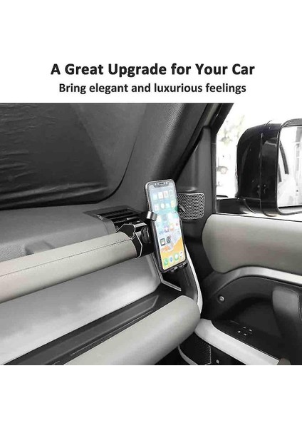 Marka Land Rover Defender 90 ve 110 Için Alüminyum Alojili Telefon Tutucu (Yurt Dışından) modelleri