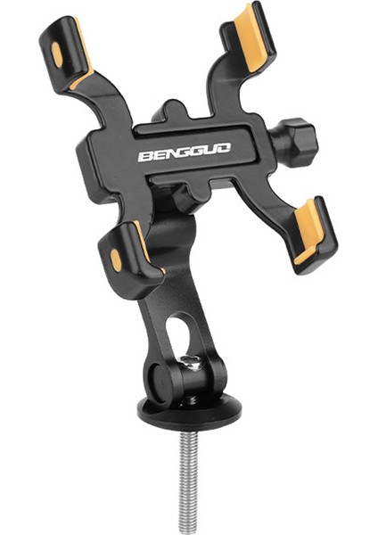 Teleskopik Alüminyum Çelik Bisiklet Cep Telefonu Tutacağı (Yurt Dışından)