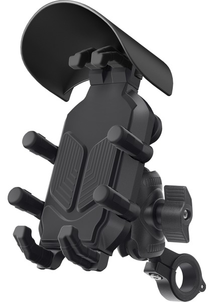 Motosiklet Telefon Montajı 360° Ayarlanabilir Titreşim Sönümleyici (Yurt Dışından)