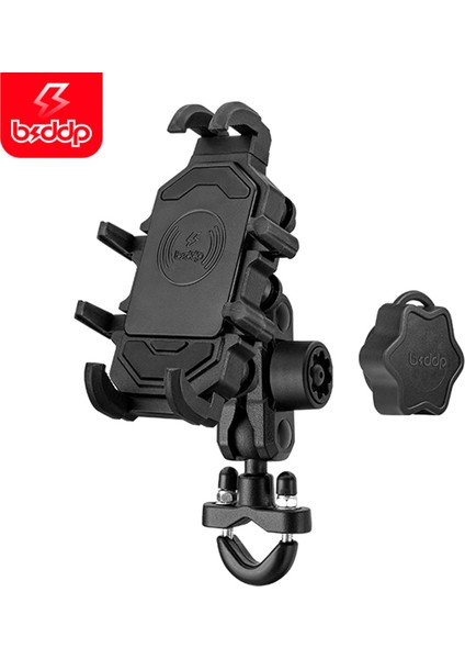Motosiklet Telefon Tutucu Çift Kilitli 360° Dönebilen (Yurt Dışından)