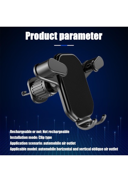 Evrensel Araba Cep Telefonuı 360 Derece Dönebilen Stabil Destekli Siyah (Yurt Dışından) modelleri