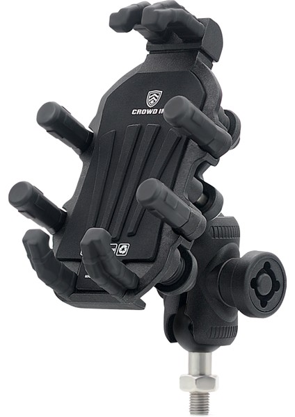 Motosiklet Telefon Tutacağı 360° Ayarlanabilir Titreşim Sönümleyici (Yurt Dışından)