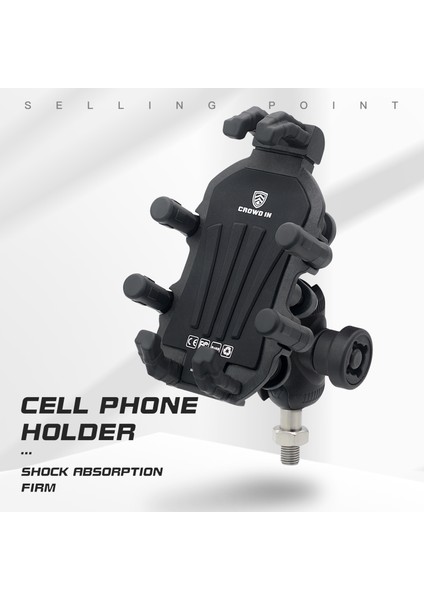 Motosiklet Telefon Tutacağı 360° Ayarlanabilir Titreşim Sönümleyici (Yurt Dışından) modelleri