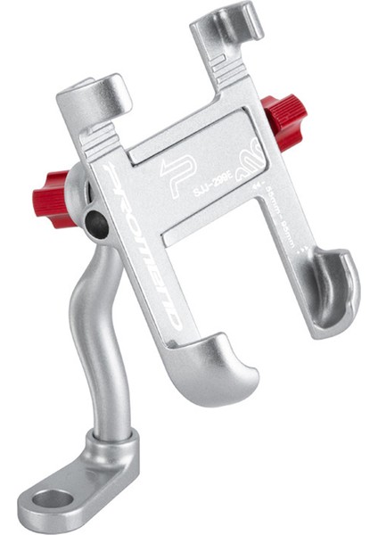 Motosiklet Telefon Tutucu Alüminyum Çelik 360° Dönüşlü (Yurt Dışından)