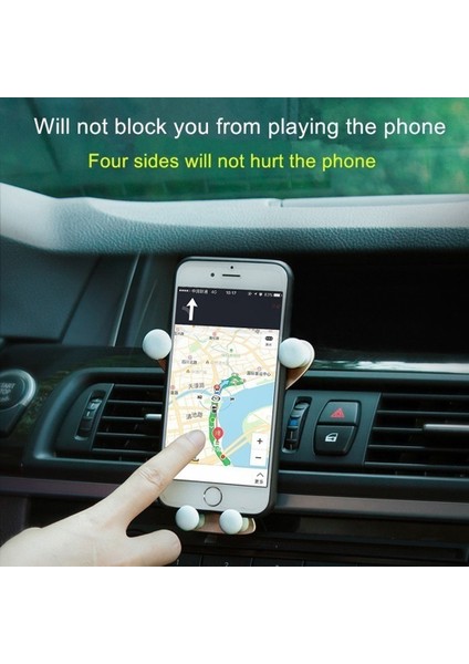 Araba Vantı Cep Telefonu Tutucu Evrensel Akıllı Telefon Bracket (Yurt Dışından) indirimleri