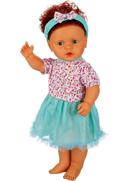 1060011 Lila Sesli Saçlı Et Bebek 60 cm fiyatları