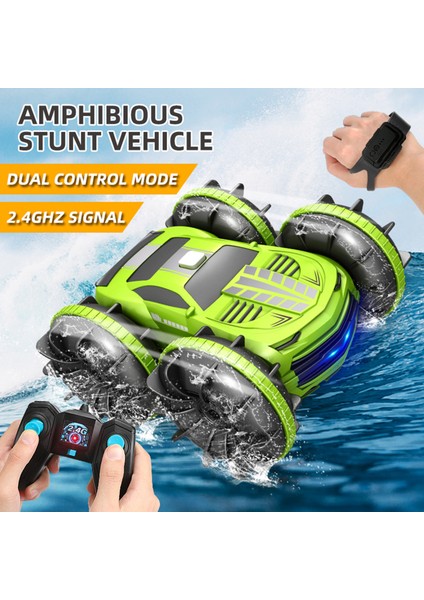 Amfibi Rc Araba 2.4ghz 360° Dönebilen LED Işıklı Aksiyon Botu (Yurt Dışından) indirimleri