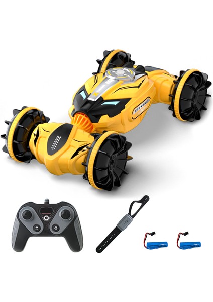 2.4ghz Amfibi Rc Aksiyon Arabası Çift Modlu 2 Pil (Yurt Dışından)