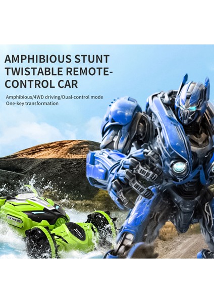 2.4ghz Amfibi Rc Aksiyon Arabası Çift Modlu 2 Pil (Yurt Dışından) fırsatları