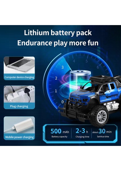 Uzaktan Kumandalı Araba - Su Bombası Fırlatmalı Şarj Edilebilir LED Oyuncak, Çocuklar Için Off-Road Hediye (Yurt Dışından) fiyatları