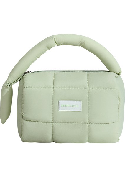 Kadın Çantası Şeker Rengi Pamuk Dolgulu Kozmetik Saklama Çantası (Yurt Dışından)