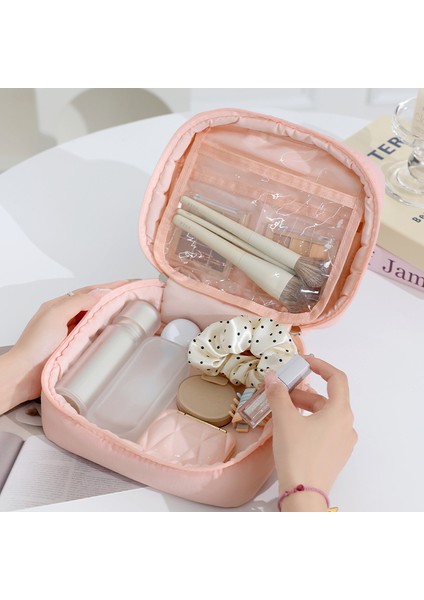 Candy Color Kadınlar Için Taşınabilir Kozmetik Saklama Çantası (Yurt Dışından) fiyatları