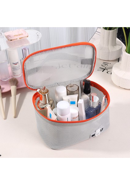 Açık Kapaklı Kozmetik Çantası Büyük Kapasiteli Bayan Çantası (Yurt Dışından) fiyatları