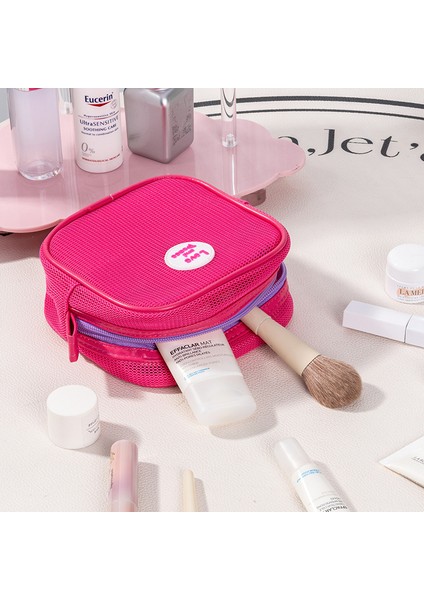 Kare Büyük Kapasiteli Kadın Kozmetik Çantası (Yurt Dışından) modelleri