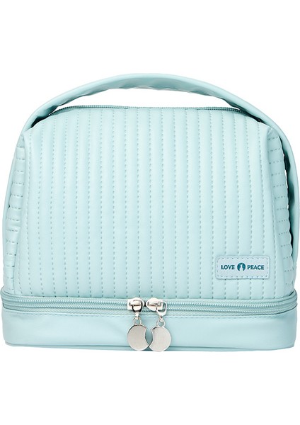 Su Geçirmez Kadın Kozmetik Çantası Taşınabilir Tuvalet Çantası (Yurt Dışından)