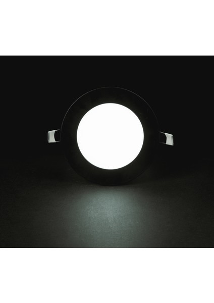 10 Adet Noas YL10 0600 S 6W Sıva Altı Siyah Kasa LED Spot 6500K Beyaz Işık