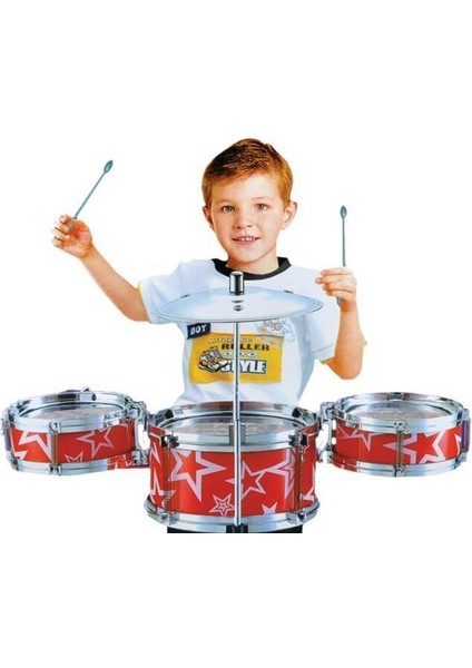 41008 Jazz Drum Oyuncak Mini Bateri Seti