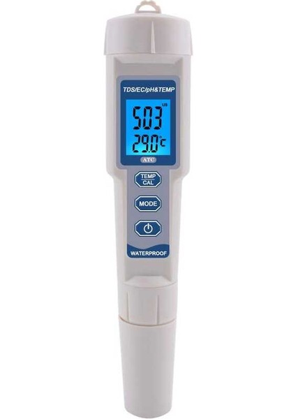 PH-3508 4'ü 1 Arada Ph Metre Tds Ec ve Sıcaklık Ölçer