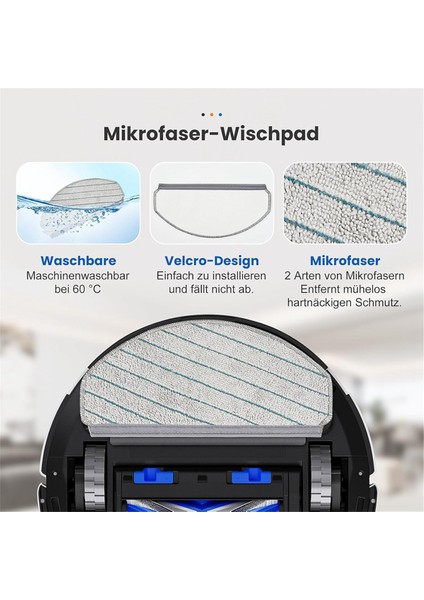 Ecovacs Deebot N20 Pro Plus / N20 Plus / N20 Robot Süpürge Ana Yan Fırçalar Hepa Filtreler Paspas Pedleri Parçalar (Yurt Dışından)