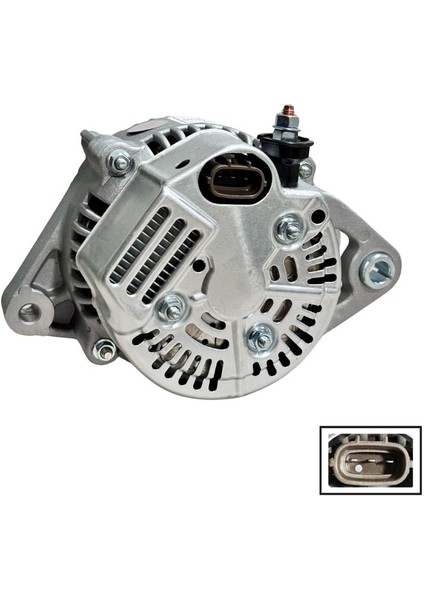 12V Alternatör Dinamo 70 A (3 Fiş Oval Soket) (S-Ig-L) Toyota Carına 1.6/1.8 1992-1997