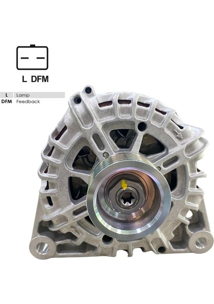 12V Alternatör Dinamo 120 A (L-Dfm) (4 Ayak) Cıtroen Berlıngo-Fıat Fıorıno-Peugeot Bıpper fiyatları