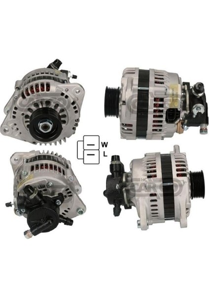 12V Alternatör Dinamo Hıtachı Tipi 110 A Vakumlu Opel Astra/combo/corsa/vectra 1.7 Dizel