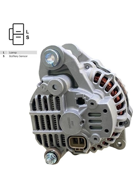 12V ALTERNATÖR DİNAMO MITSUBISHI TİPİ 90 A (L-S) (VAKUMSUZ) MAZDA PICK-UP-MITSUBISHI CANTER/PAJERO fırsatları