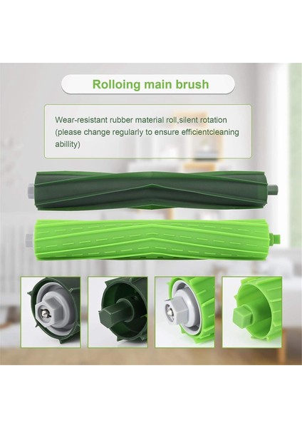 Irobot Roomba J7 J7+/plus E5 E6 E7 I7 I7+ I3 I3+ I4 I4+ I6 I6+ I8 Elektrikli Süpürge Yenileme Kiti Için Yedek Parçalar (Yurt Dışından)