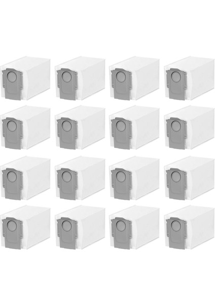 Roborock S8 Maxv Ultra/q Revo/q Revo Maxv/q Revo S/q Revo Pro/s8 Max Ultra/q Revo Master Vakum Parçaları Için 16 Adet Toz Torbası (Yurt Dışından)