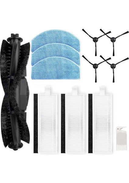 Tikom G8000 / G8000 Pro, Honiture G20, G20 Pro, Laresar Evol 3 Elektrikli Süpürge Ana Yan Fırça Hepa Filtresi Için (Yurt Dışından)