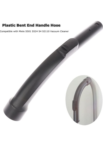 Miele S501 S524 S4 S2110 Için Vakum Plastik Bükülmüş Uçlu Saplı Hortum (Yurt Dışından) fırsatları