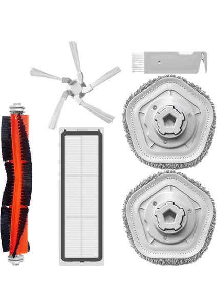 Xiaomi Dreame Bot W10 W10 Pro Kendi Kendini Temizleyen Robot Süpürge ve Paspas Ana Yan Fırça Hepa Filtre Paspas Pedleri Parçaları (Yurt Dışından)