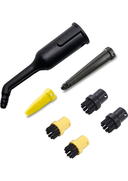 Buharlı Temizleyici Yarık Nozul Fırçası Yağmurlama Nozul Başlığı Karcher Sc1/sc2/sc3/sc4/sc5 Buharlı Temizleyici Yuvarlak Fırça Kitleri (Yurt Dışından)