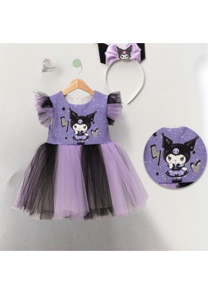 Lumia Kuromi Taçlı Elbise 3/10