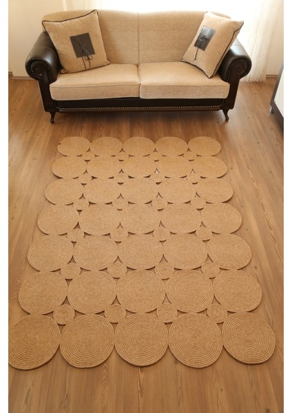 Özel Tasarım Jüt Halı Kilim