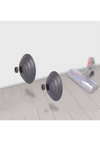 Dyson Yüksek Torklu Temizleme Başlığı Için V-Bilyalı Tekerlek, Dyson V6 V7 V8 V10 V11 V15 Kablosuz Elektrikli Süpürge Için Uygun (Yurt Dışından)
