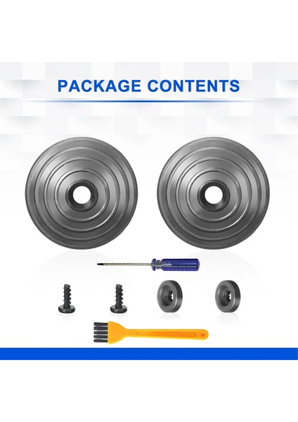 Dyson Yüksek Torklu Temizleme Başlığı Için V-Bilyalı Tekerlek, Dyson V6 V7 V8 V10 V11 V15 Kablosuz Elektrikli Süpürge Için Uygun (Yurt Dışından)