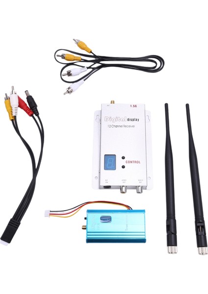 12CH 1.5g 1.5W Vtx / Vrx Ses Video Verici Alıcı Modülü Rc Fpv Uzun Menzilli Uçak Multikopter Yarış Drone Için (Yurt Dışından)