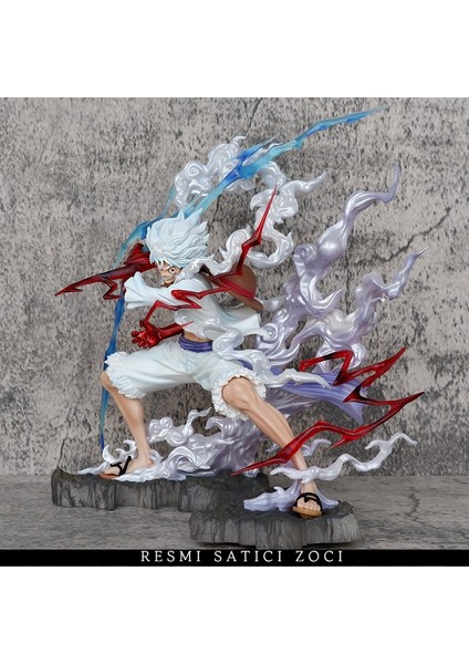One Piece Serisi Gök Gürültüsü ve Yıldırım Beş Hızlı Nika Luffy Figure Model Süsleme Oyuncakları Sıkı Kavrama (Yurt Dışından) modelleri