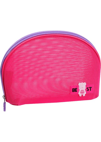 Yarım Daire Kozmetik Çantası File Saklama Çantası (Yurt Dışından)