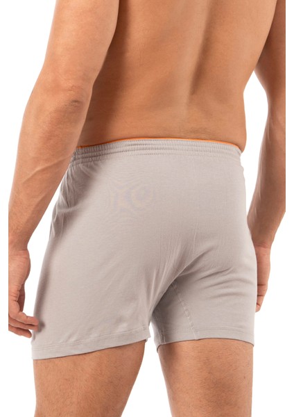 Özkan 0041 5'li Paket Erkek %100 Pamuklu Şardonlu Klasik Rahat Kesim Havlu Bel Süprem Penye Boxer modelleri