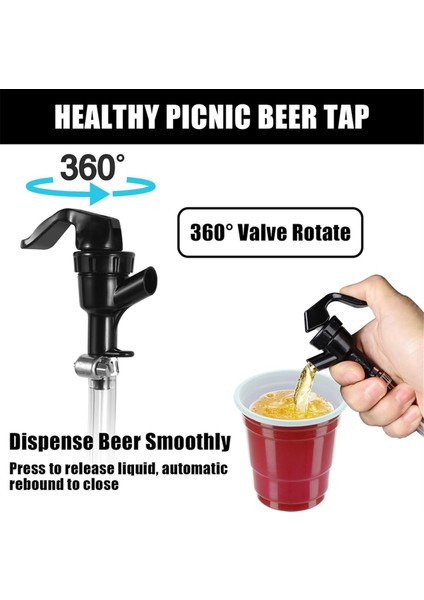 5 Ft Ball Lock Bira Hattı Montaj Kiti, Cornelius Dispenser Soda Için Boru Hızlı Bağlantısı (Yurt Dışından) modelleri
